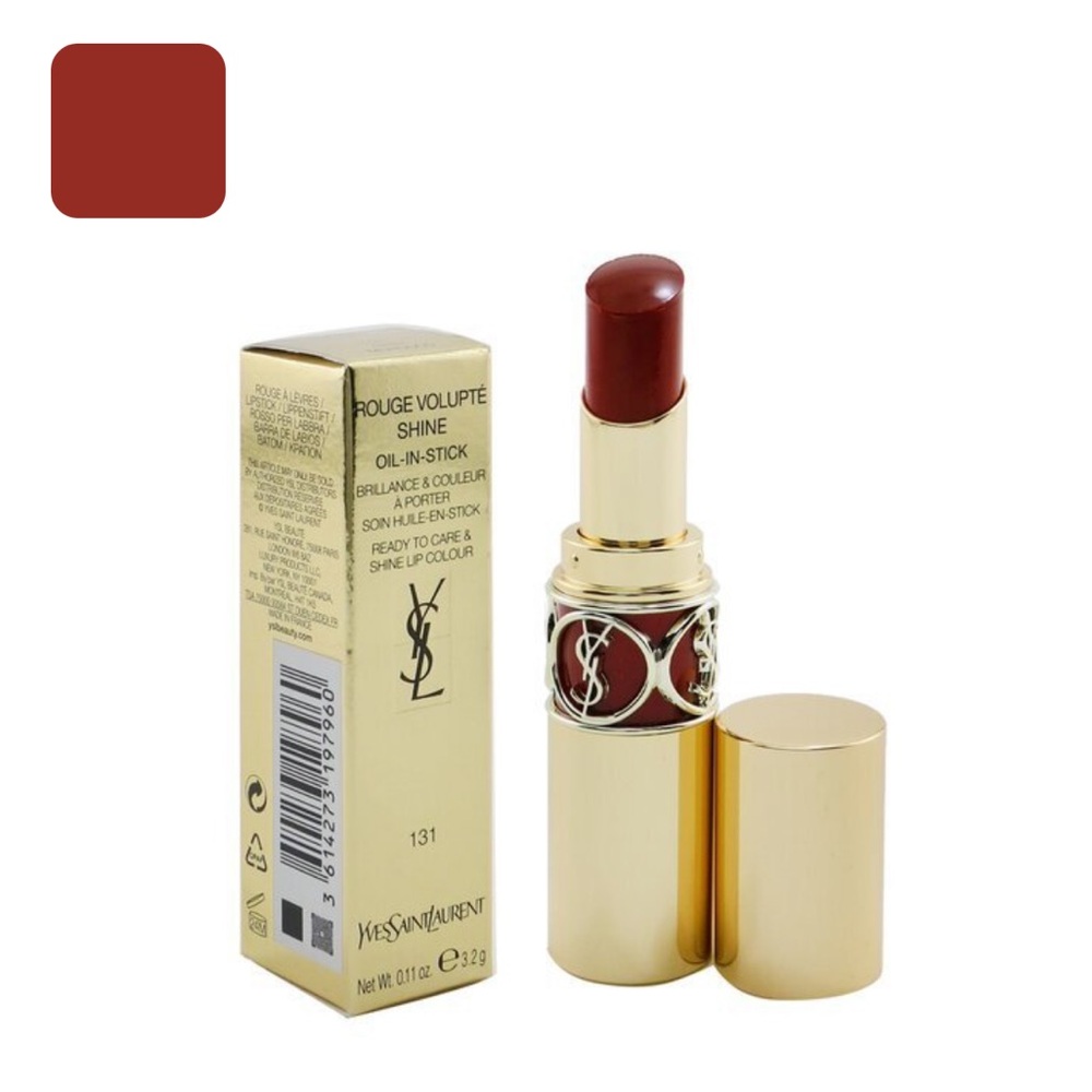 NEW Yves Saint Laurent Rouge Volupté Shine Lipstick